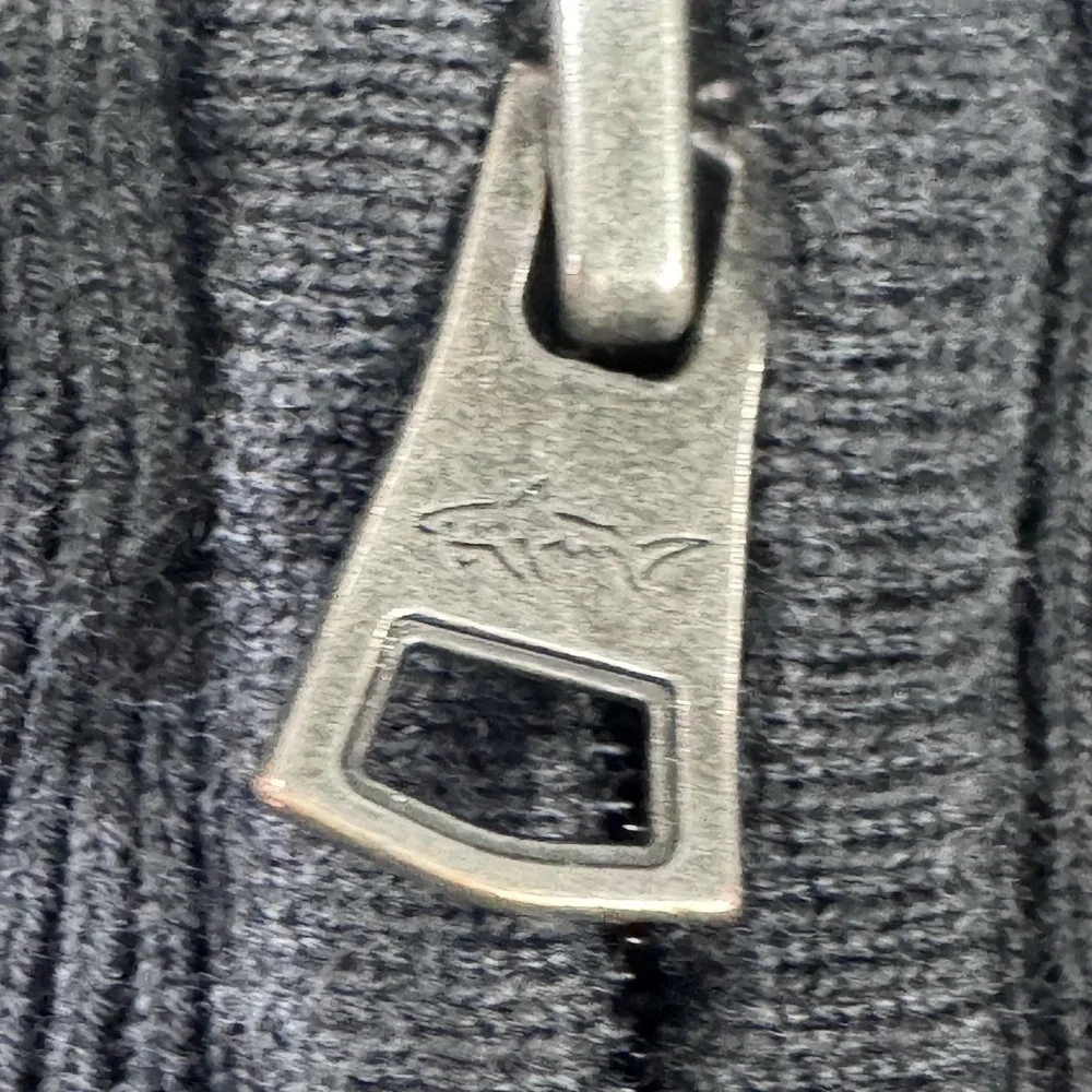 Greg Norman Black Full Zip Knit Bomber Jacket XXL Westchester Country Club
